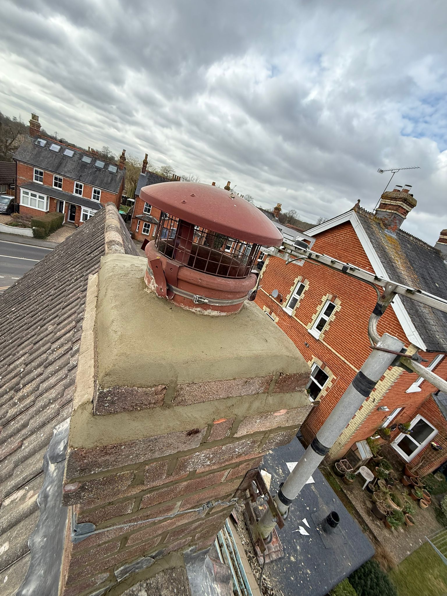 Chimney Cowl Work by Peak Performance Roofing