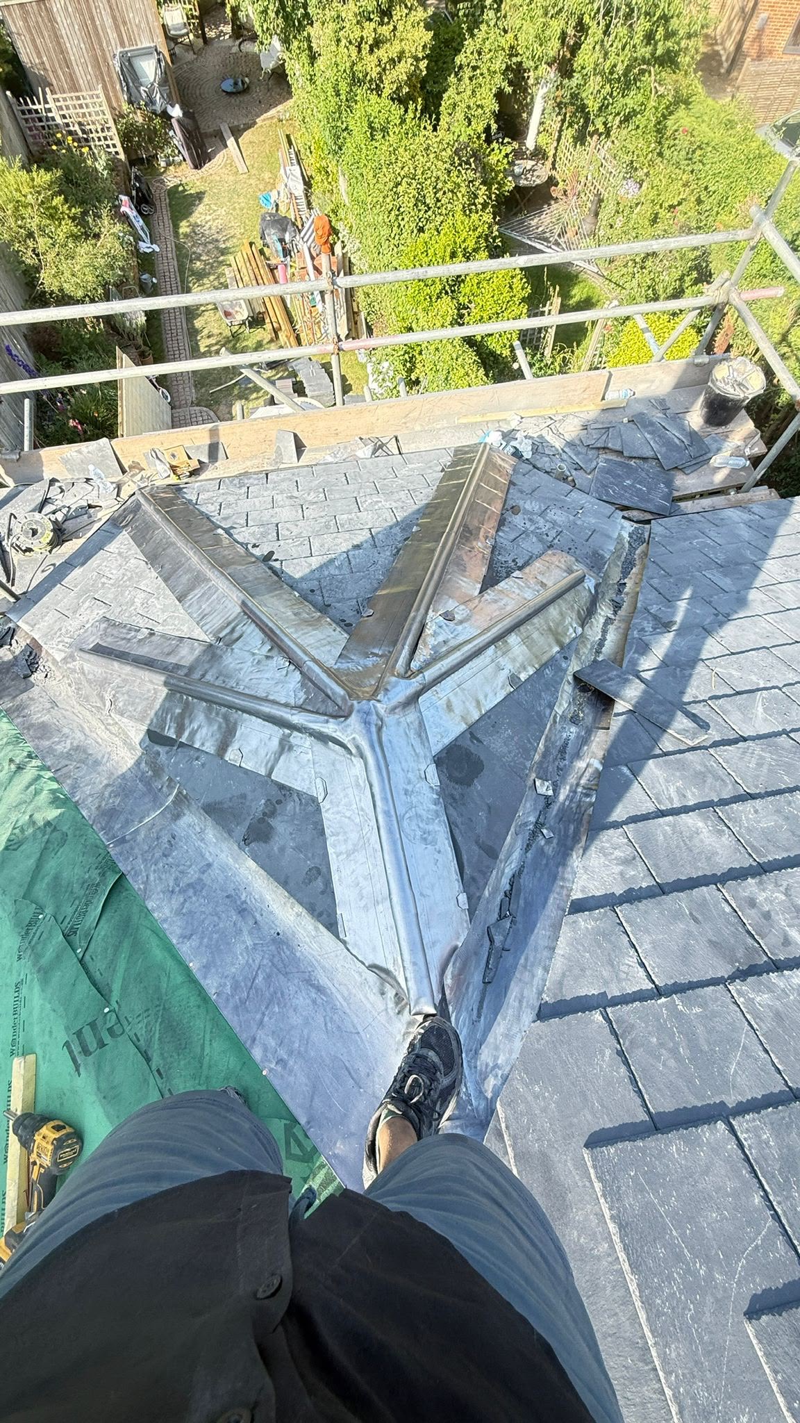 Lead Work completed by Peak Performance Roofing in Slough