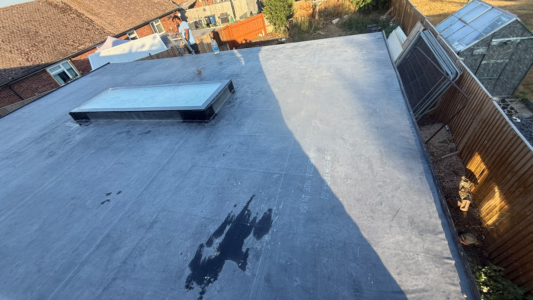 EPDM Rubber Flat Roof – Original by Peak Performance Roofing in Slough