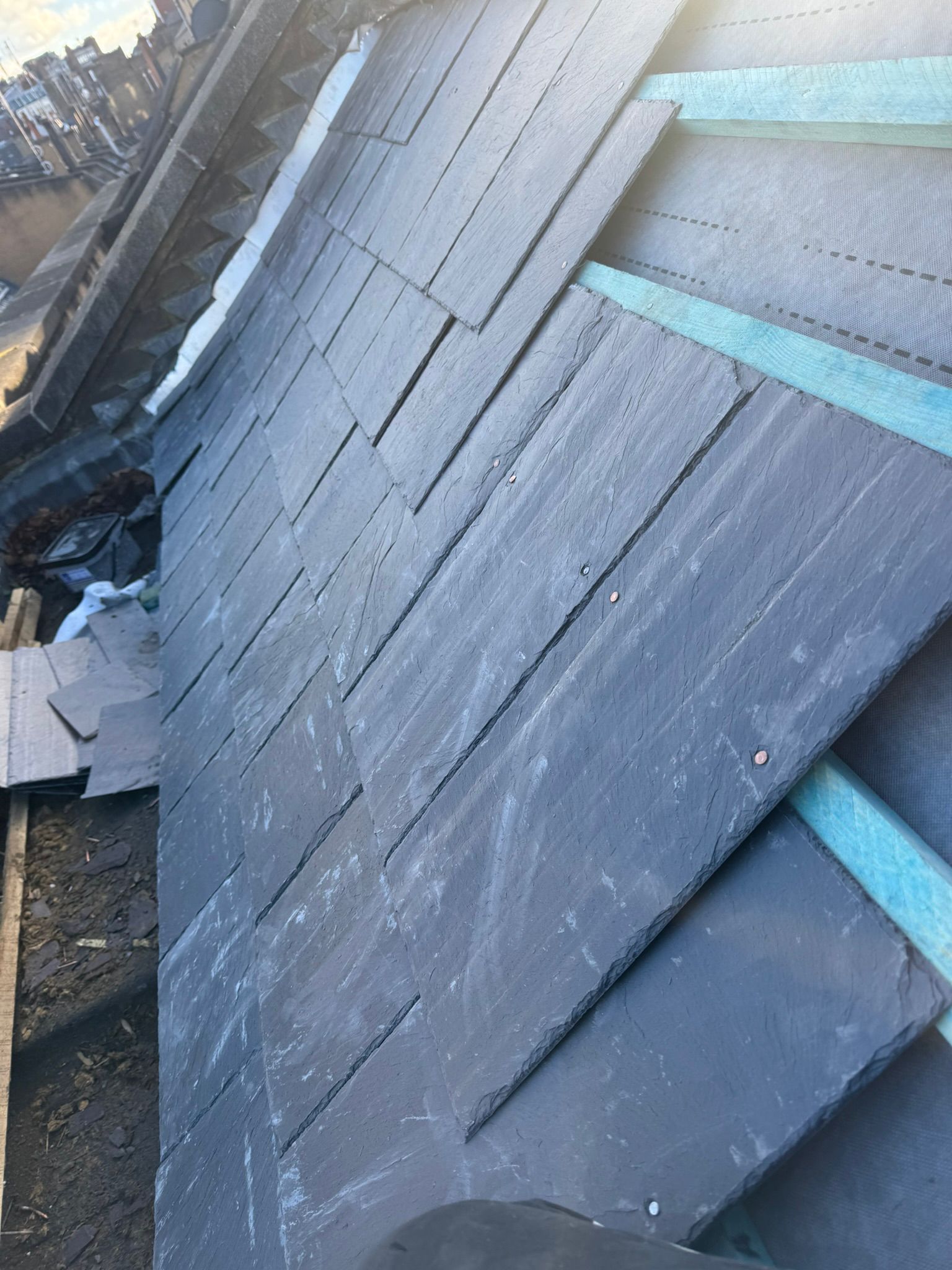 Slate Roof Installation by Peak Performance Roofing