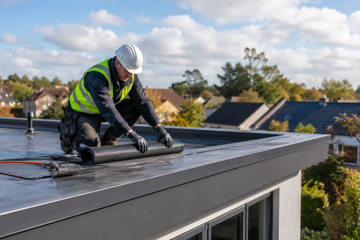 Flat Roofing in Ashford